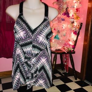 LIKE NEW Y2K Charlotte Russe Dressy Embellished Top S